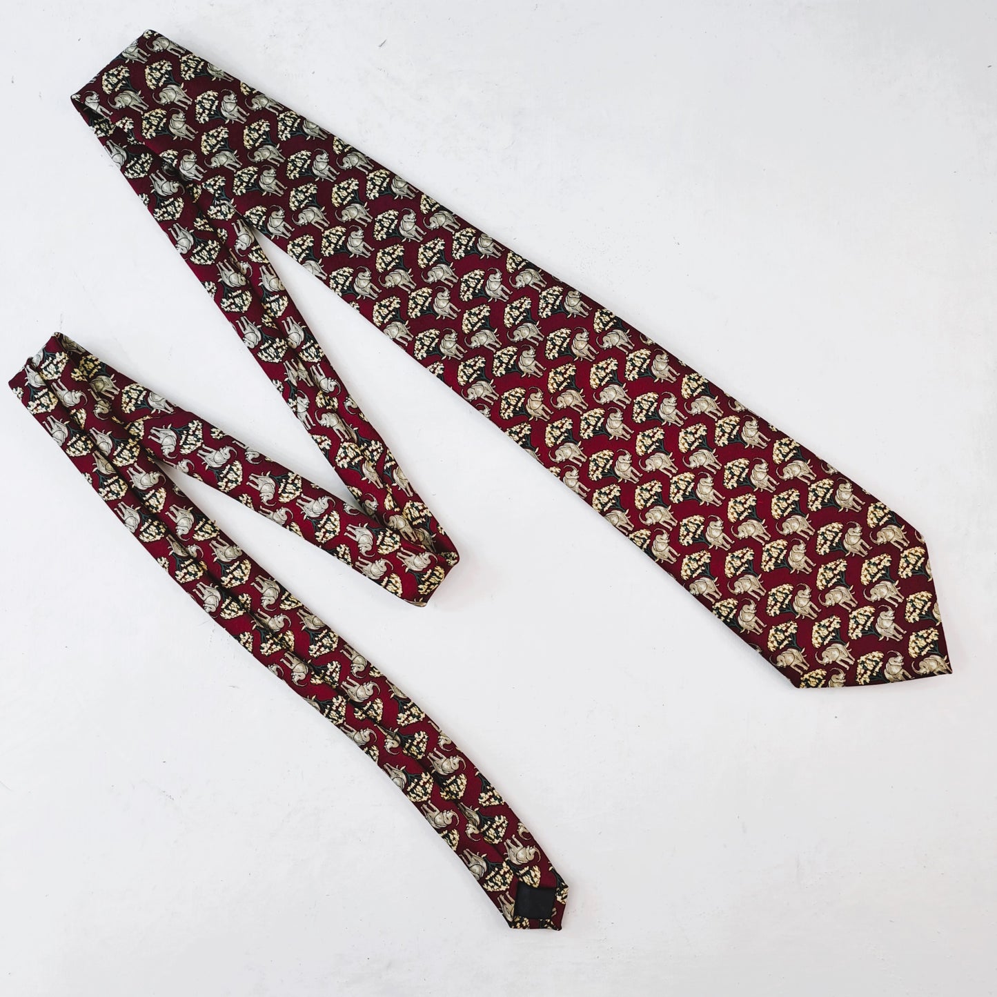 Meeste Siidine Lips Silk Tie