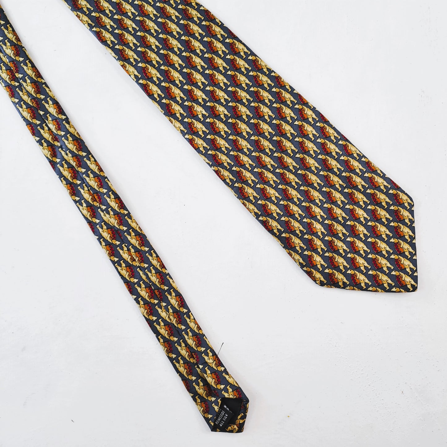 Meeste UOMO Siidine Karudega Lips Silk Tie