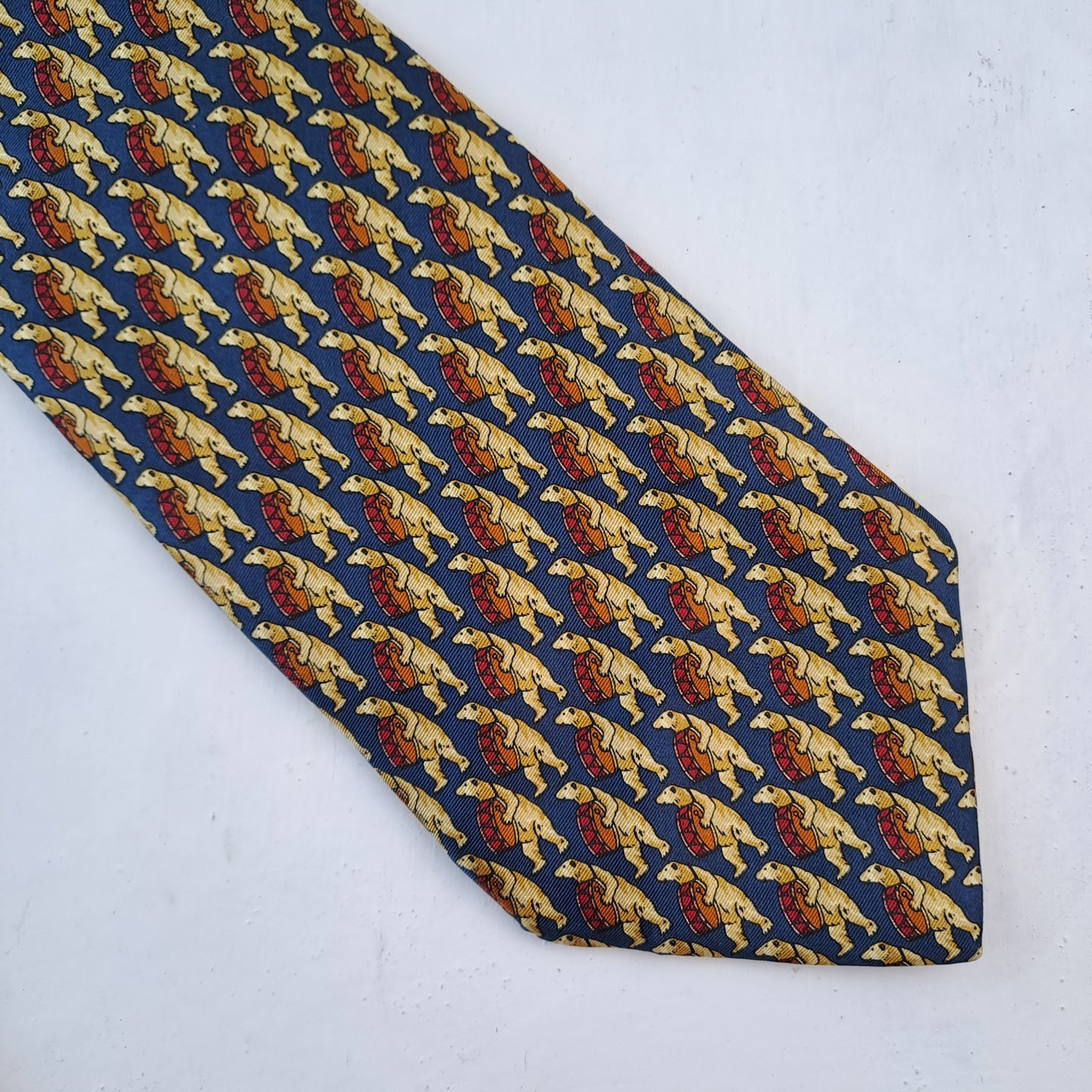 Meeste UOMO Siidine Karudega Lips Silk Tie