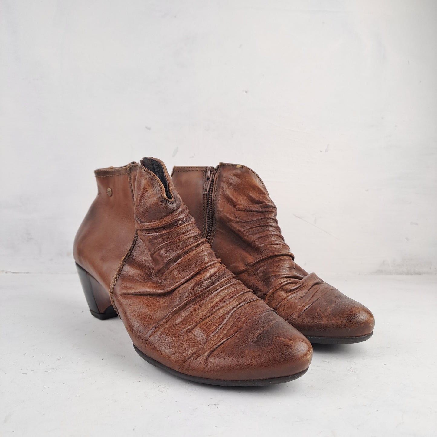 Pikolinos Womens Brown Ankle Boots Size 36