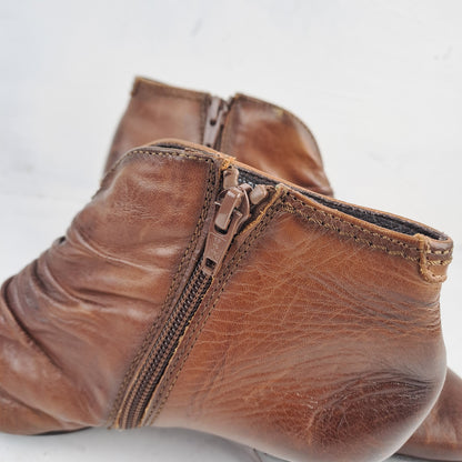 Pikolinos Womens Brown Ankle Boots Size 36