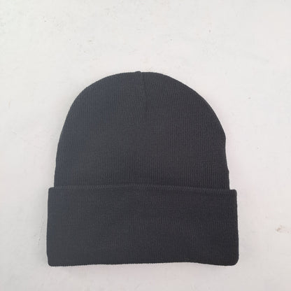 Black Unisex Beanie Hat