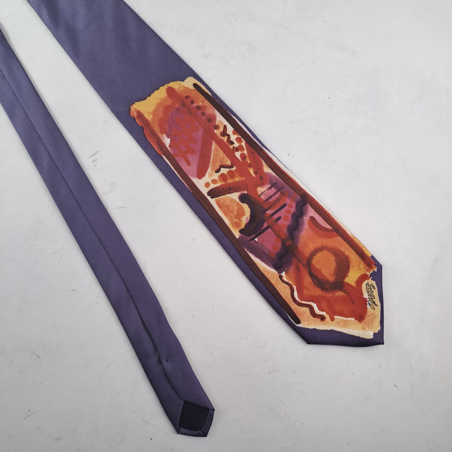 Mens UOMO Silk Tie