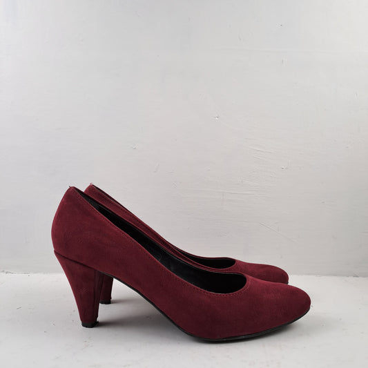 Ritmo Shoes Naiste Maroon Kontsakingad Suurus 37