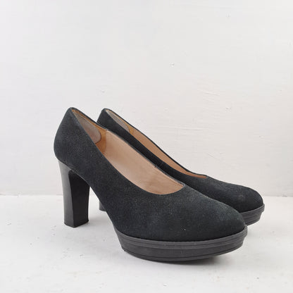 Unisa Womens Black Shoes Size 37