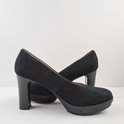 Unisa Womens Black Shoes Size 37