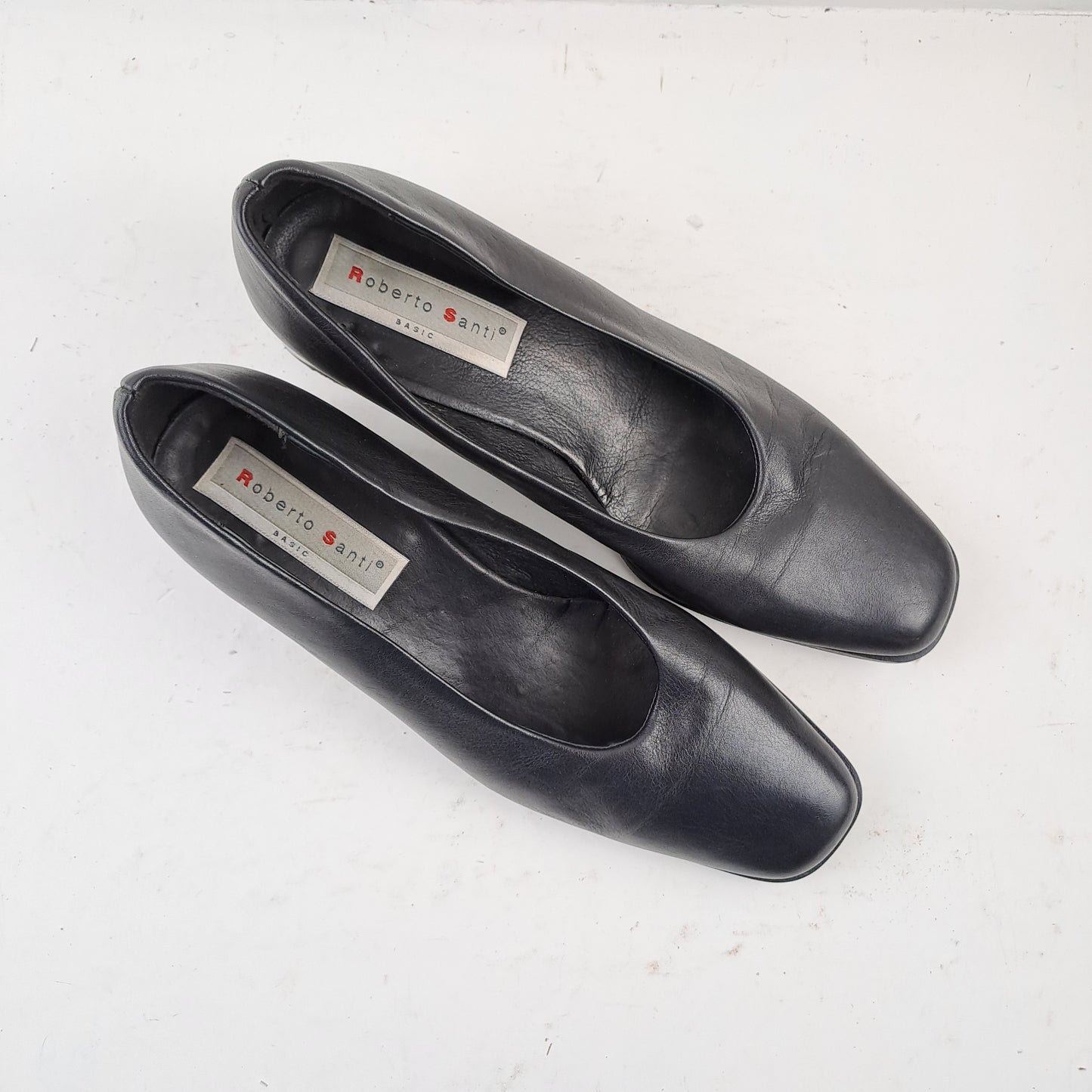 Roberto Santi Ladies Black Shoes Size 39