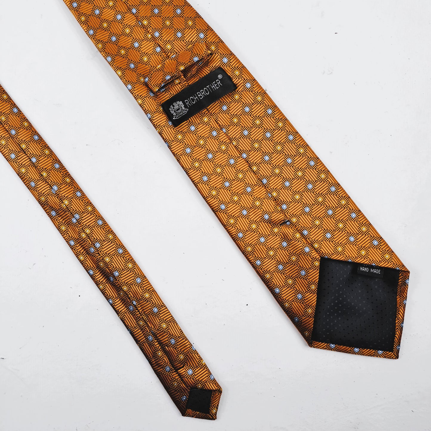 RICH BROTHER Mens Silk Tie