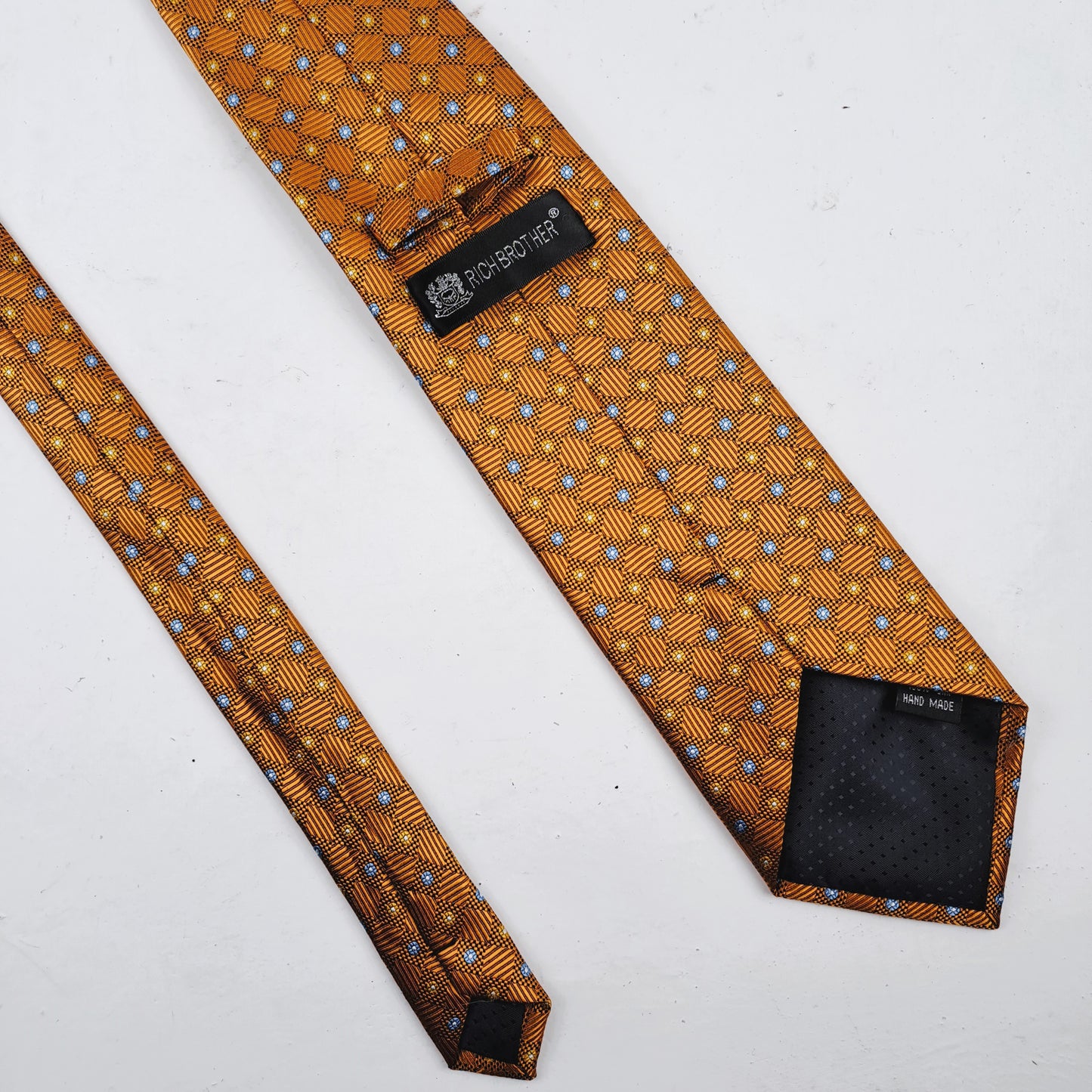 RICH BROTHER Mens Silk Tie