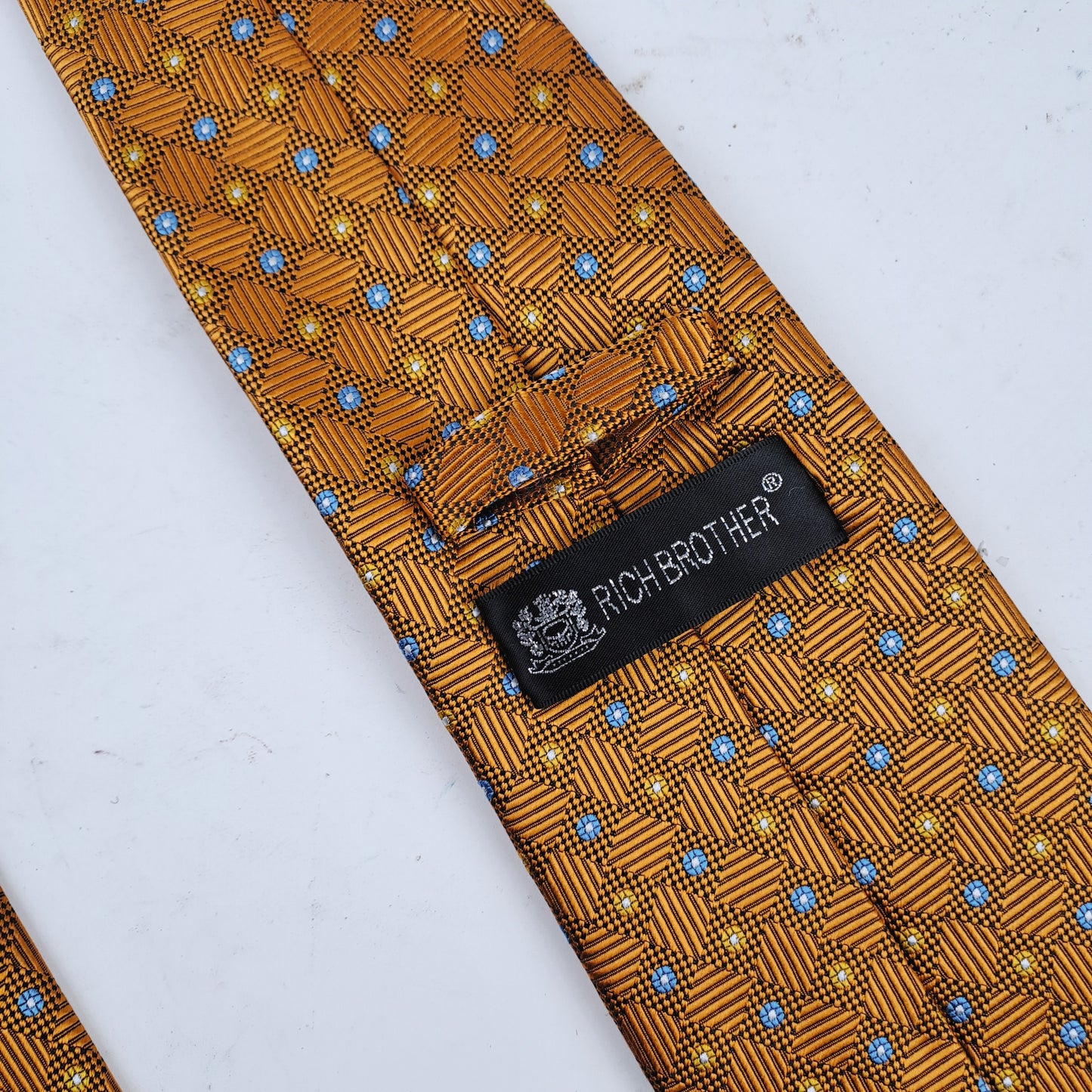 RICH BROTHER Mens Silk Tie