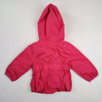 Pink Girls Wind Jacket Size 3-6 Months