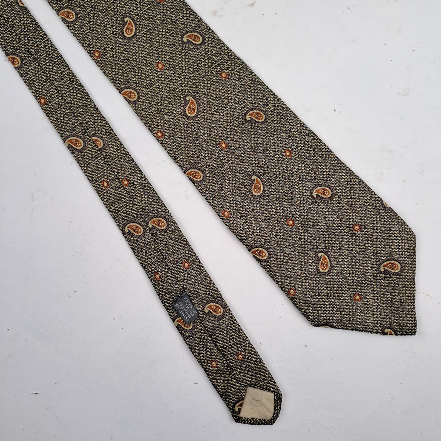 VIA ARDIGO Mens Pasley Silk Tie