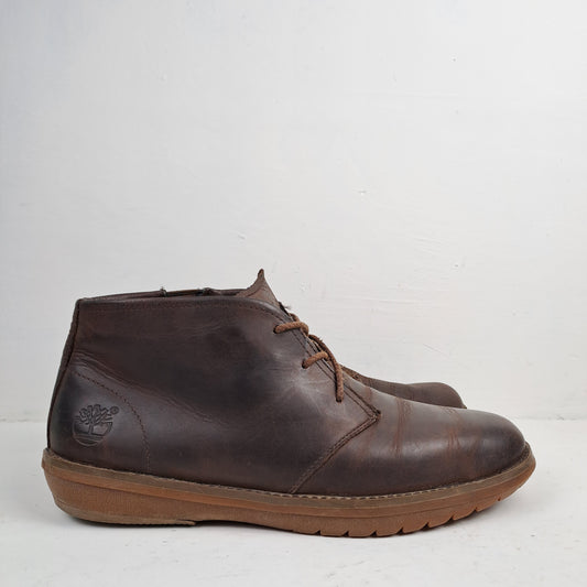 Timberland Meeste Earthkeepers Pruunid Nahast Chukka Saapad Suurus 43