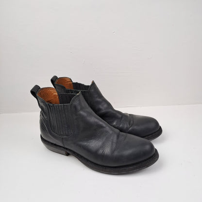 Fiorentini + Baker Womens Black Ankle Boots Size 36