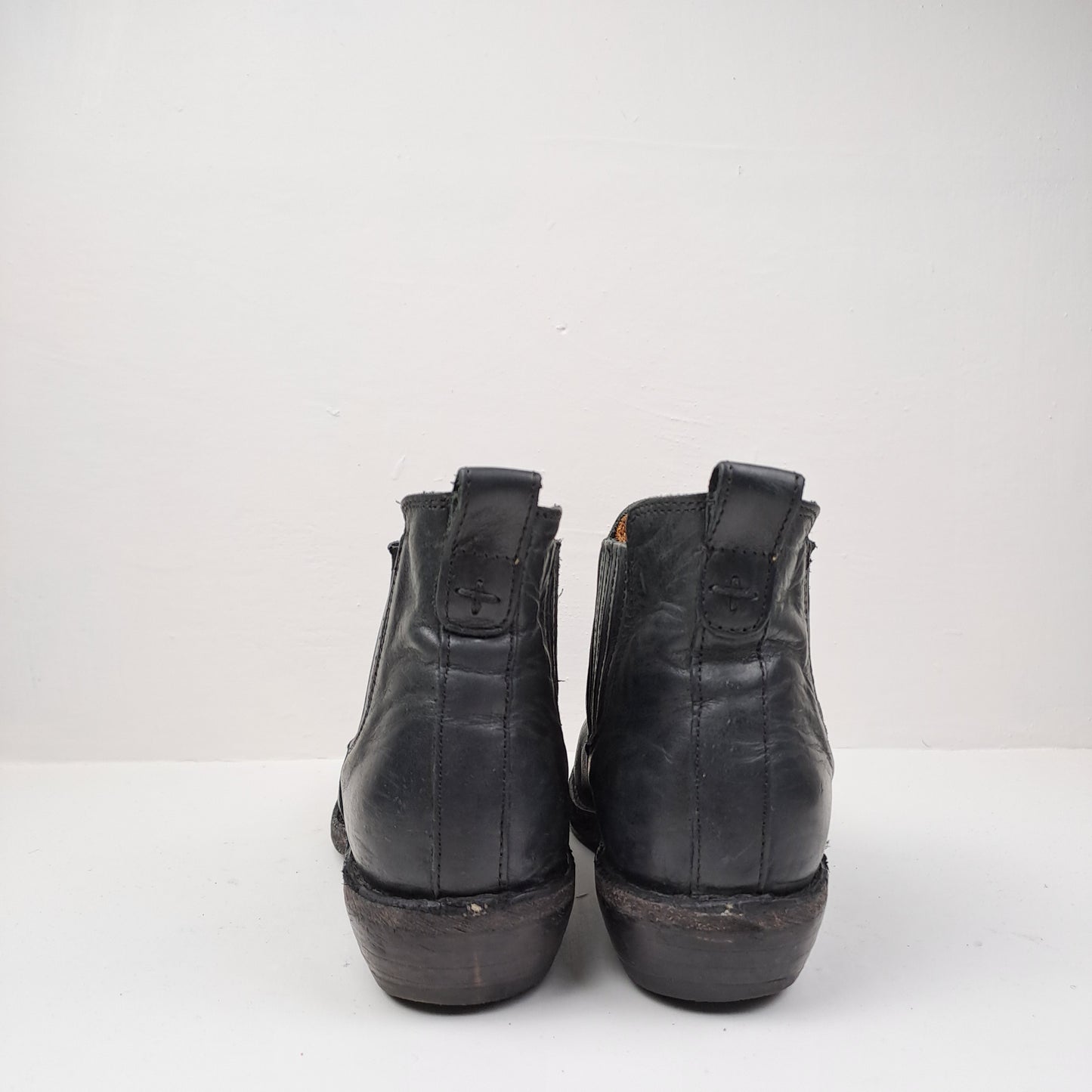 Fiorentini + Baker Womens Black Ankle Boots Size 36