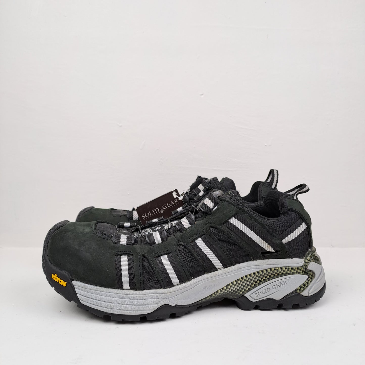 Solid Gear Womens Black Vapor Vibram Safety Trainers Shoes Size 36