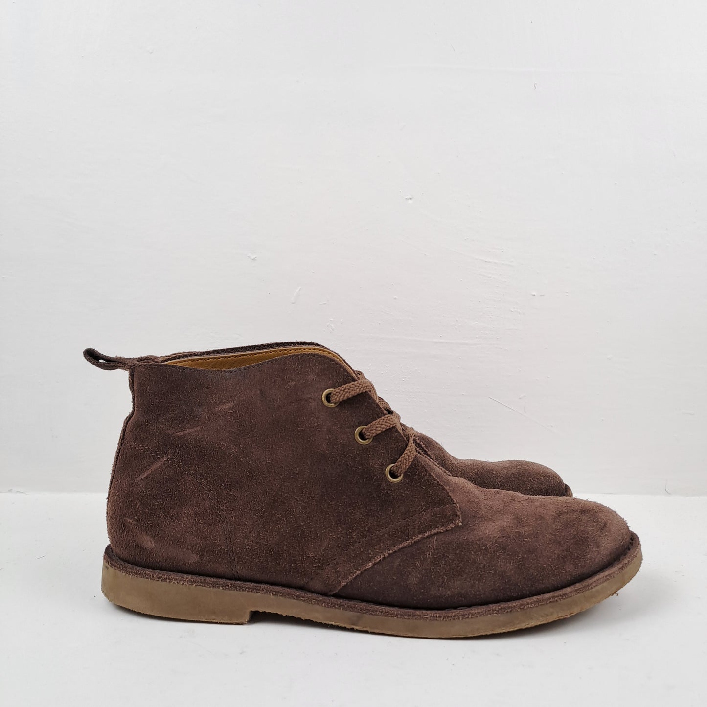 Lands End Womens Brown Chukka Boots Size 37