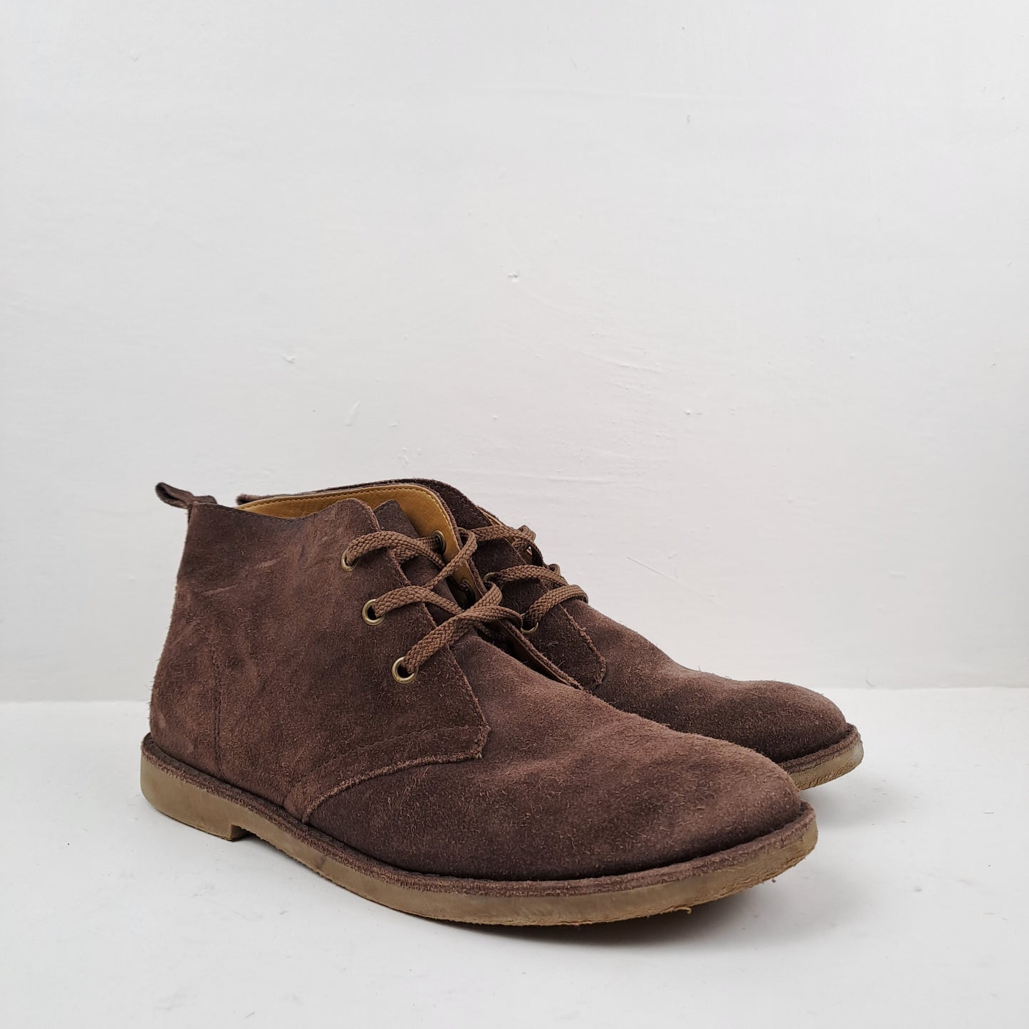 Lands End Womens Brown Chukka Boots Size 37