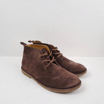 Lands End Womens Brown Chukka Boots Size 37