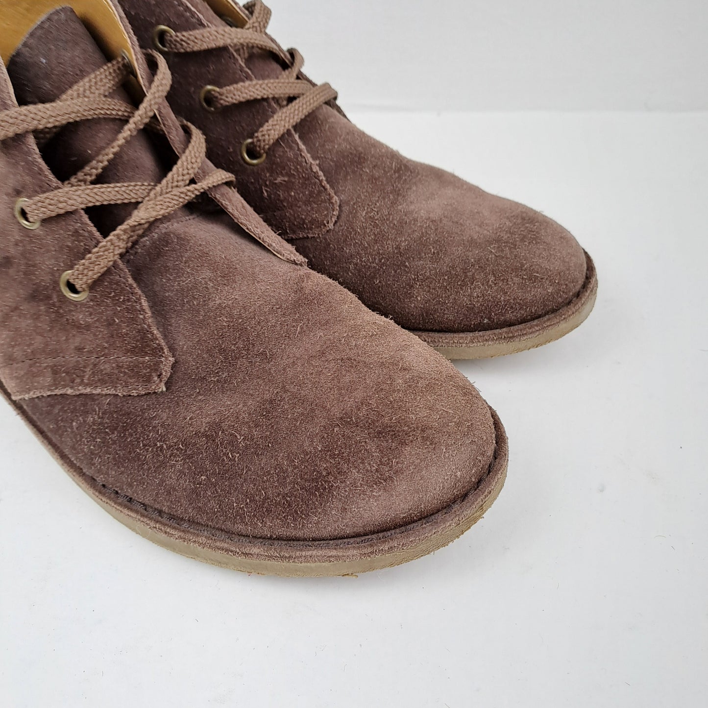 Lands End Womens Brown Chukka Boots Size 37