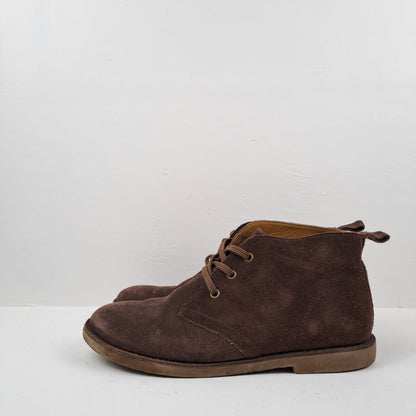 Lands End Womens Brown Chukka Boots Size 37