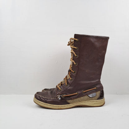 Sperry Womens Brown Boots Size 37