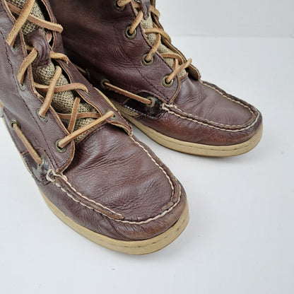 Sperry Womens Brown Boots Size 37