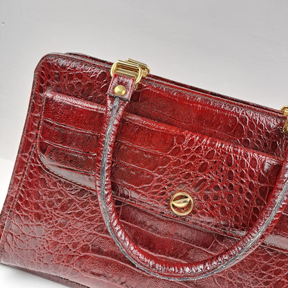 Vintage Ladies Cherry Handbag