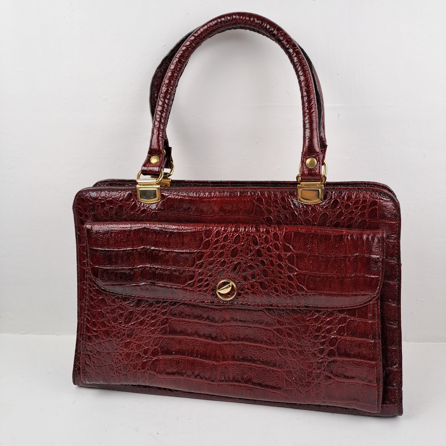 Vintage Ladies Cherry Handbag