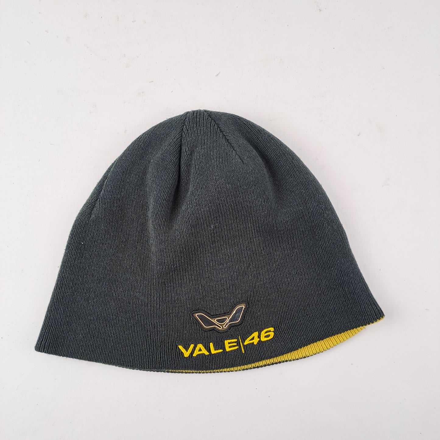 Vale 46 Black Unisex Beanie Skully Hat