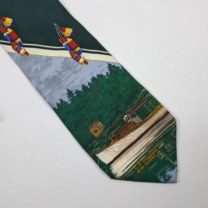 GANT Mens Multicolored Silk Tie