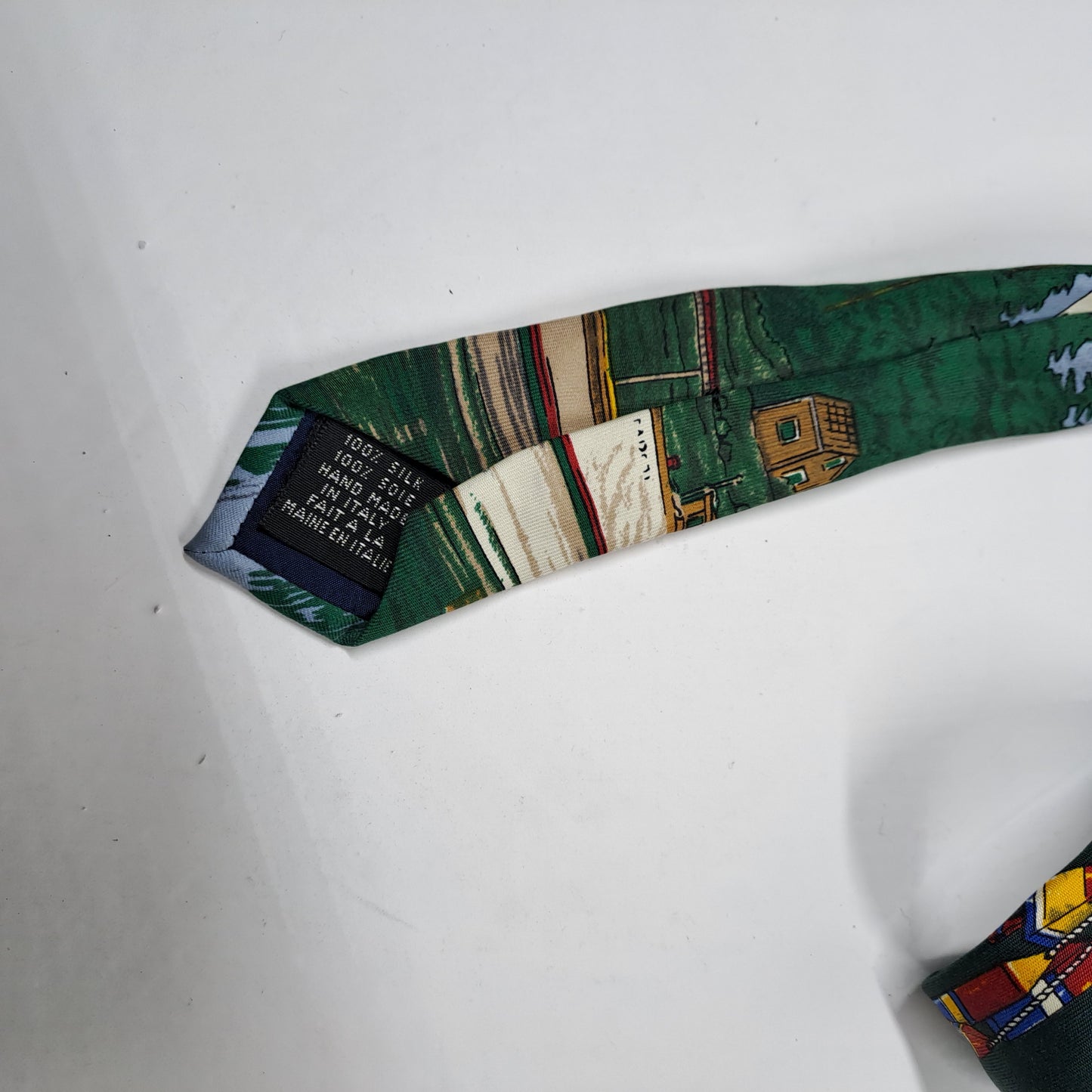 GANT Mens Multicolored Silk Tie