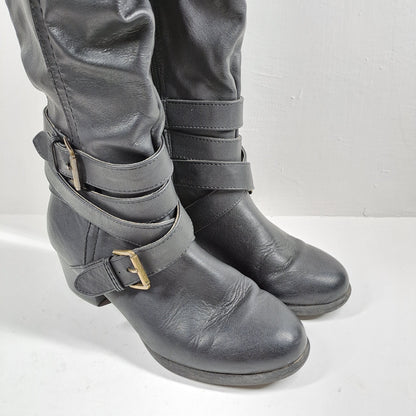 Mossimo Womens Biker Boots Size 39