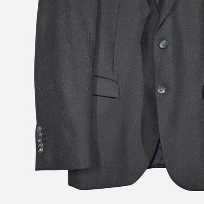 Strellson Mens Black Wool Blazer Size 50 / L