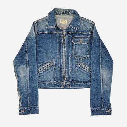 Ralph Lauren Double RL Naiste Vintage Teksatagi Suurus M 