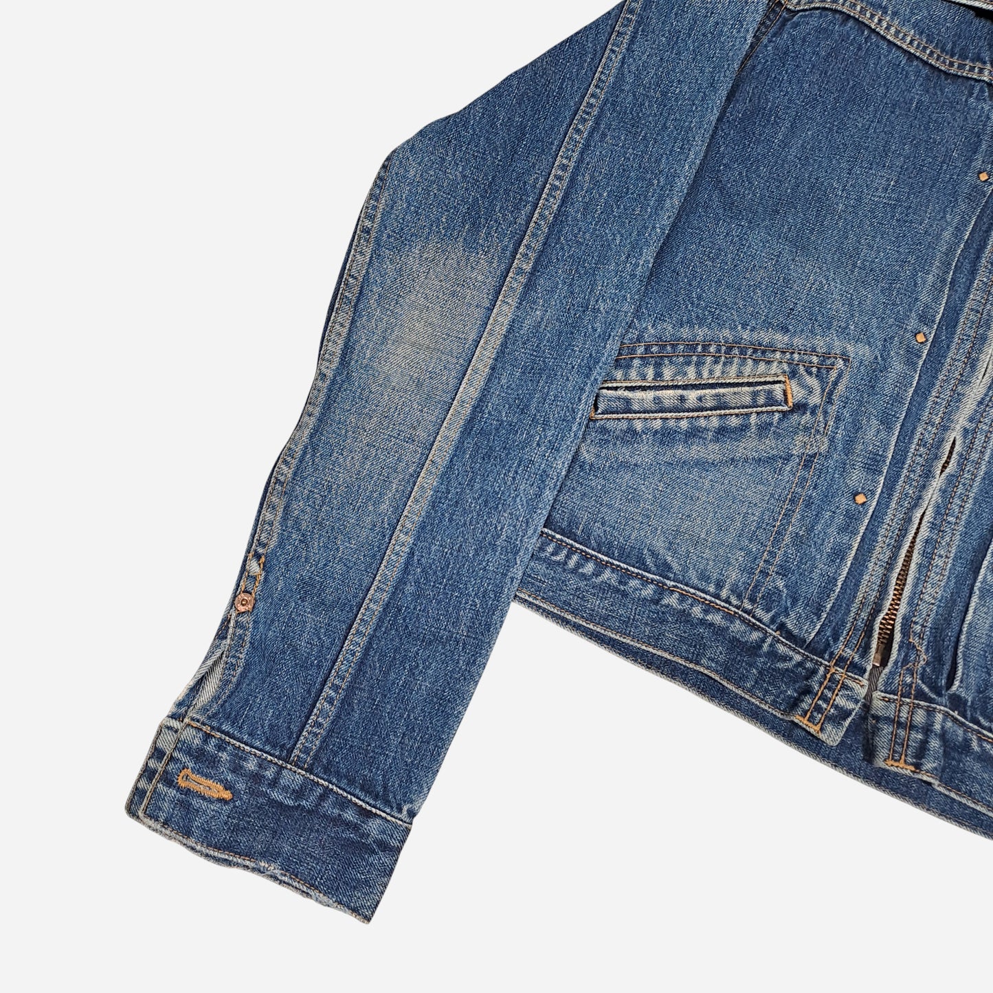 Ralph Lauren Double RL Naiste Vintage Teksatagi Suurus M 