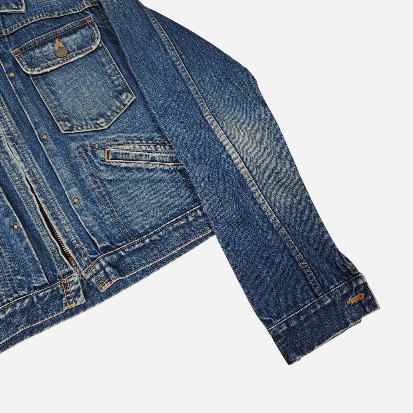 Ralph Lauren Double RL Naiste Vintage Teksatagi Suurus M 