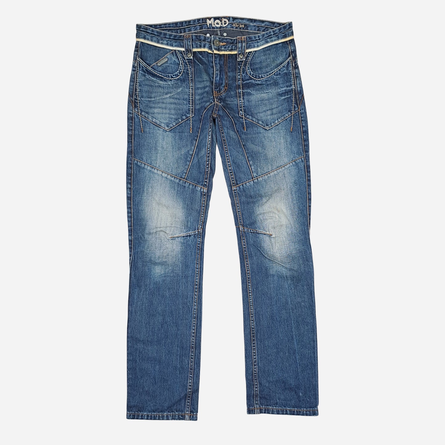 Y2K M.O.D Denim Naiste Sinised Teksad W33/L34