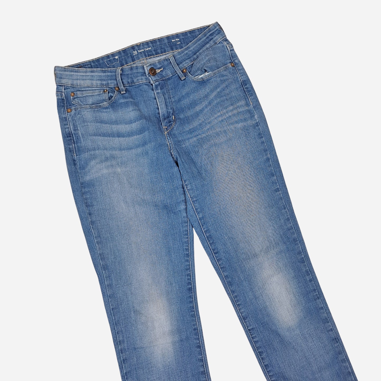 Levis Naiste Demi Curve Mid Rise Teksad Suurus W28/L32