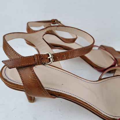 NAVYBOOT Naiste Nahast Pruunid Kingad Suurus 41