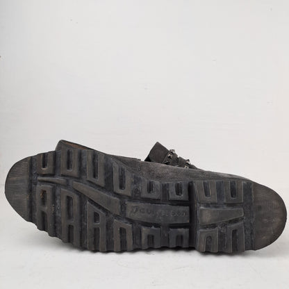 Paul Green Naiste Nahast Hallid Kingad Loafers Suurus 38.5
