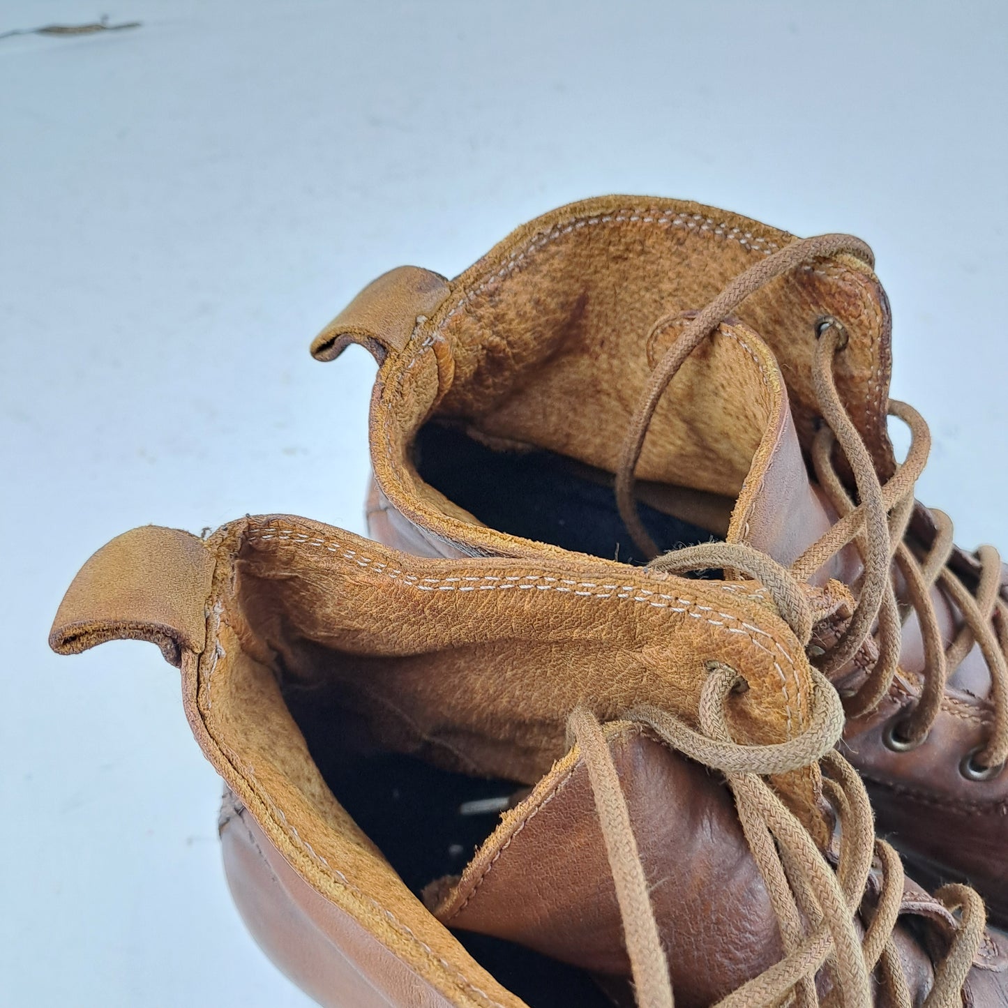 TEN POINTS Womens Brown Leather Boots Size 39