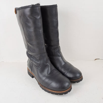 Panama Jack Womens Igloo Sheepskin Boots Size 37