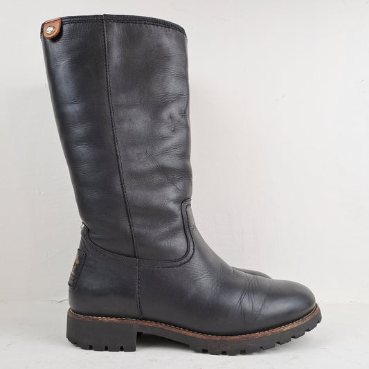 Panama Jack Womens Igloo Sheepskin Boots Size 37