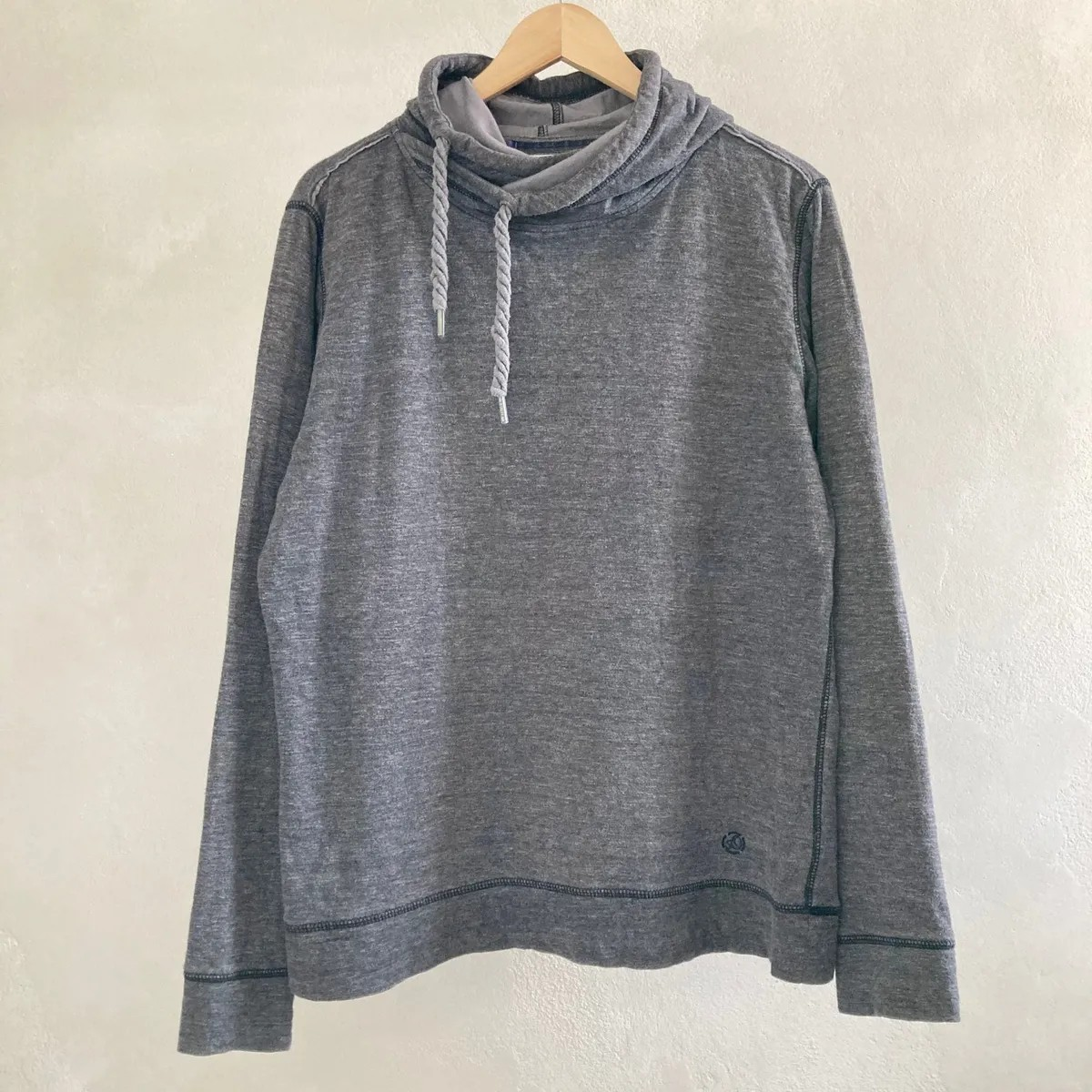 S.Oliver Mens Grey Pullover Hoodie Size L