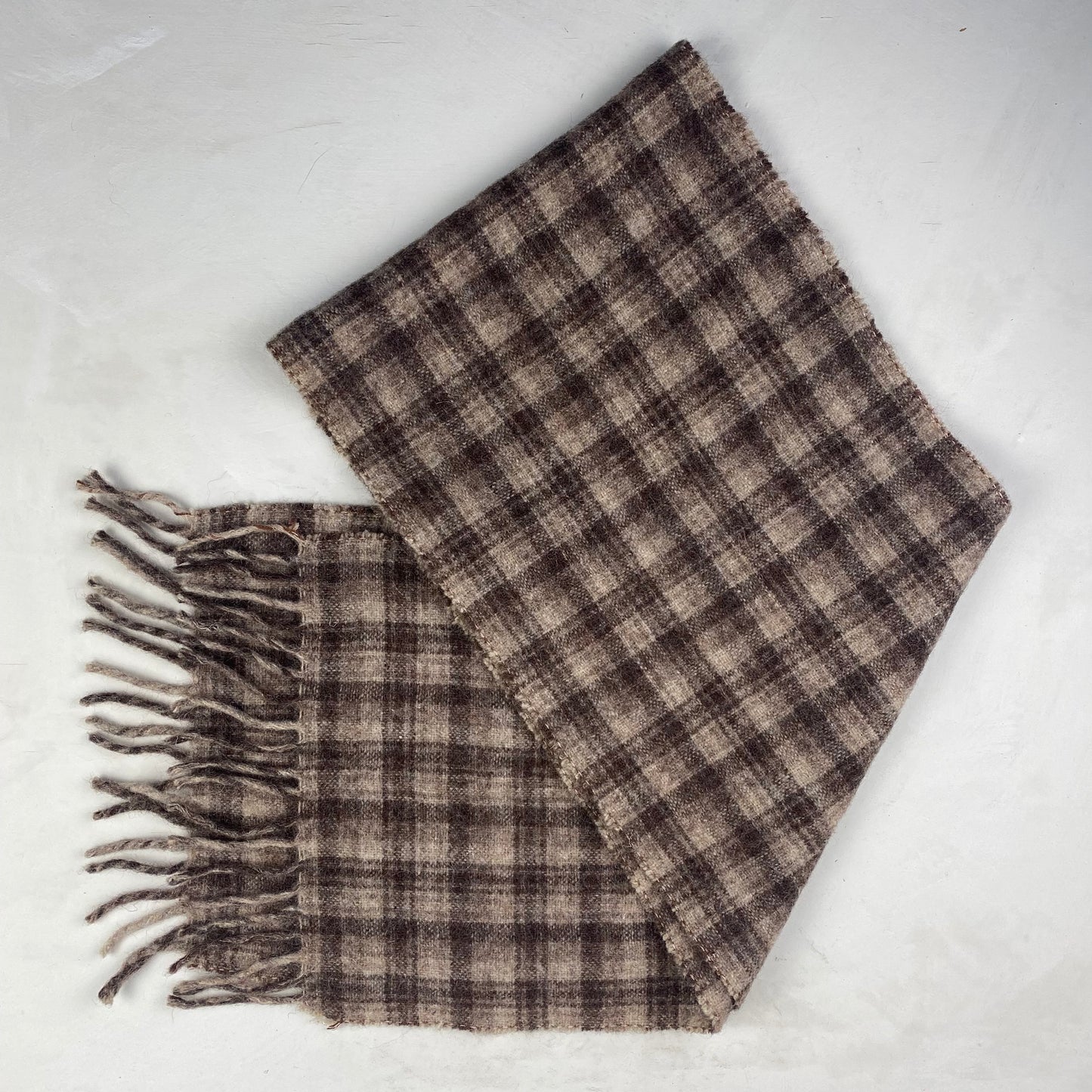 Ladies Brown Scarf