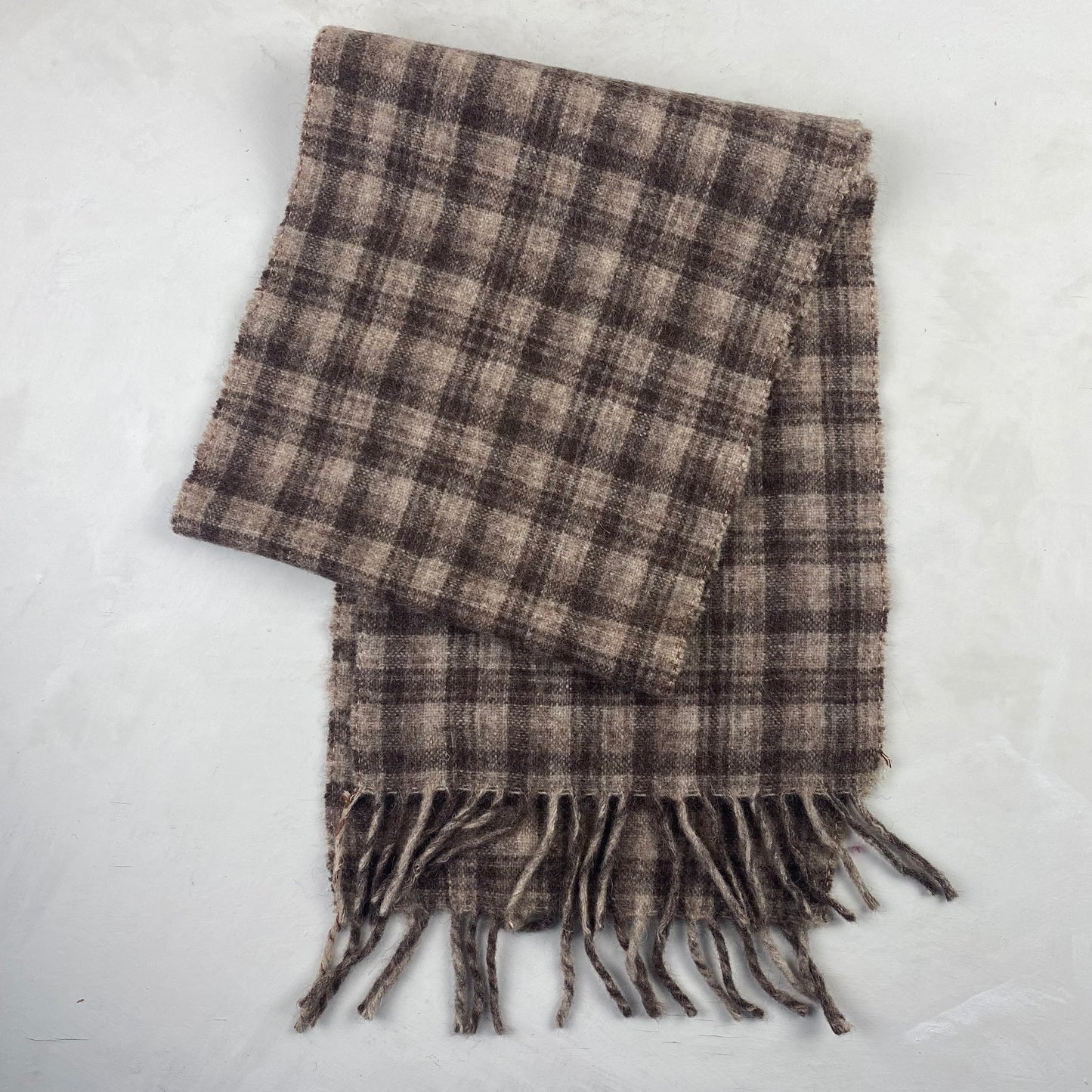 Ladies Brown Scarf