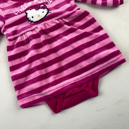 Girls Hello Kitty Pink Dress Size 56