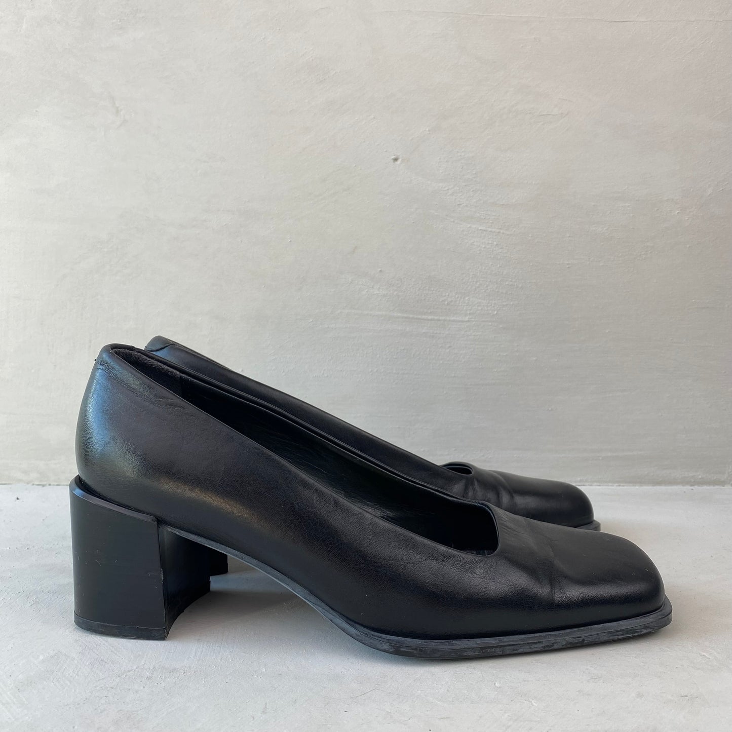 Ecco Womens Block Heel Shoes Size 37