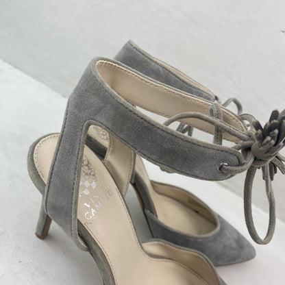 Vince Camuto Ladies Grey Strappy Shoes Size 37.5